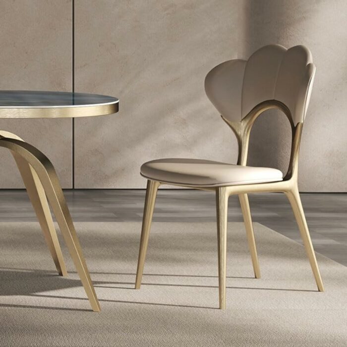maozi Kitchen Dining Chair Table Living Room Chairs Metal Conference Interior Decoration