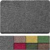 BEAU JARDIN Indoor Doormat 45.5cm x 71cm Super Absorbent Magic Door Mat Non-Slip Entrance Rug, Shoes Scraper, Super Absorbent Front Door Mat Carp