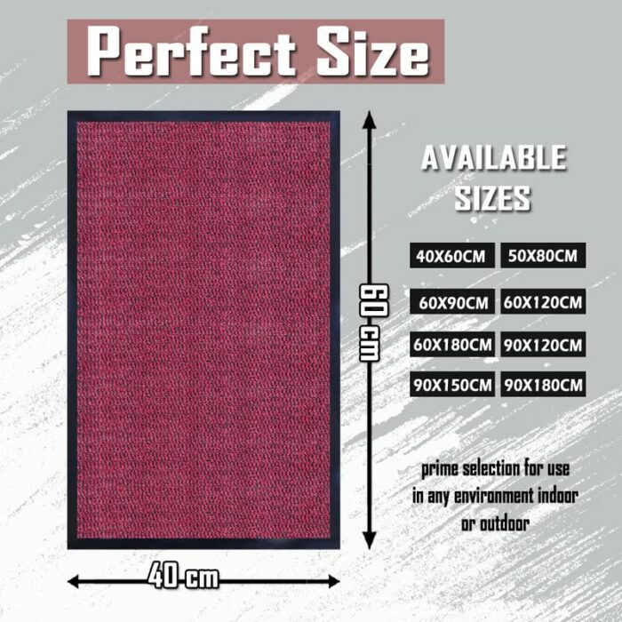 Ranjha's door mat ideal choice anti slip door mats indoor trendy washable door mat superb absorbent hard wearing entrance mats suitable for all f