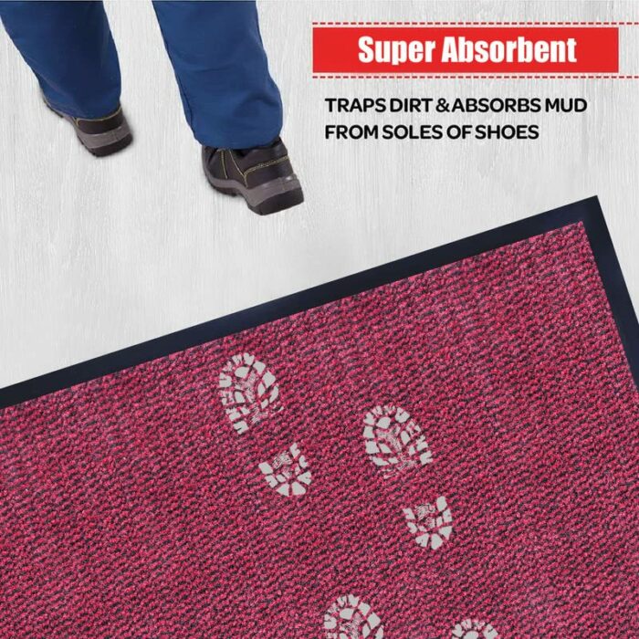 Ranjha's door mat ideal choice anti slip door mats indoor trendy washable door mat superb absorbent hard wearing entrance mats suitable for all f