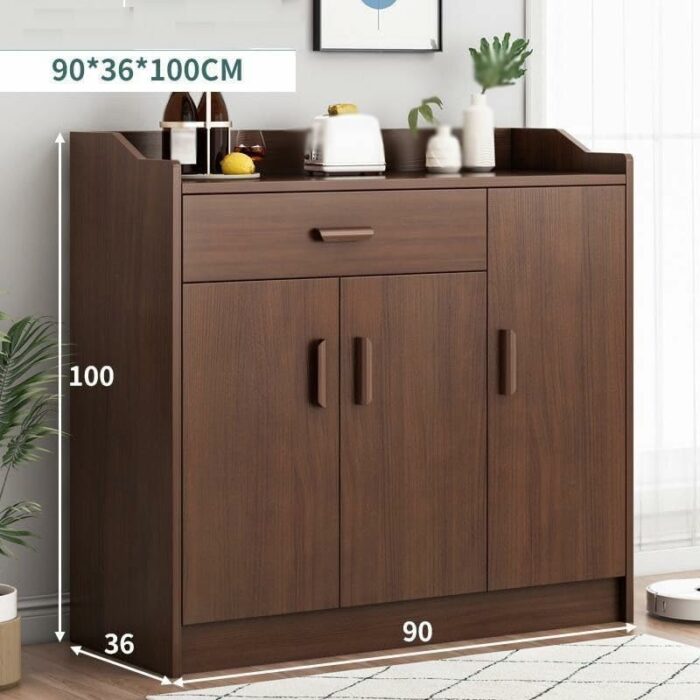 JYDQM Foyer Cabinet Large Capacity Storage Locker Door Storage Cabinet Cabinet for Household Use