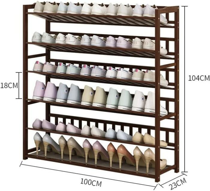 LILIKY Multi-layer Shoe Rack Simple Household Space-saving Shoe Cabinet Small Shoe Rack At The Door Simple Modern Storage