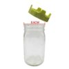 2pcs Sprouting Lid Garden Tools Lid Sprouting Net Cover for Cultivated Bean Sprouts Broccoli Lentils (Green) Pots Planters Grow Bags