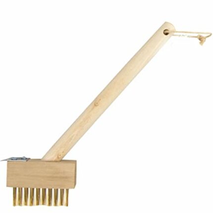 Wire Brush Patio Cleaner Garden Brush Weed Remover Tool For Block Paving Long Handle Wire Broom For Cleaning Grout Removing Weeds Moss And Un Wan