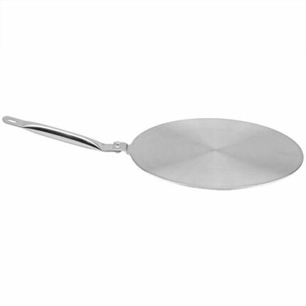 Elprico Stainless Steel Heat Diffuser Converter for Gas/Electric/Induction Stove Glass Induction Cooktop Heat Diffuser Cooking Induction Adapter