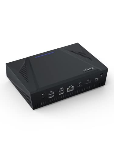 Baieyu Windows 11 Pro Mini PC, Core i9-11900H, 16GB DDR4 512GB SSD 2TB HDD Mini Computer, Micro Computer Support HD+DP+Type-C 4K Port Display, RJ