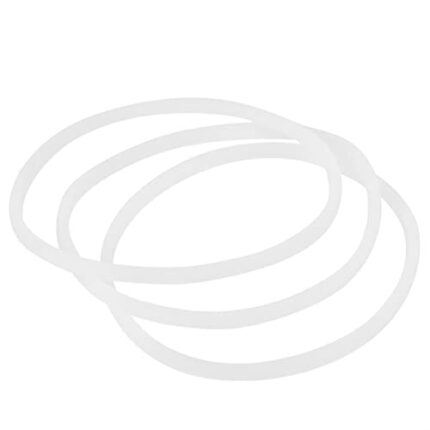 Dioche Rubber Gasket for Blender Blender Rubber Seal Ring Hobbs Blender Rubber Seal Rubber White Gaskets Rubber Seal Ring For Magic Bullet Flat/C