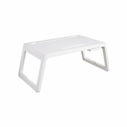 WALNUT Foldable Portable Laptop Bed Table Stand Rack Computer Reading Kids Study Table Small Table Anti-Skid Table Home Furniture
