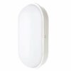 20W White Flush Wall Mounted Round Bulkhead LAMP, IP65, 1600Lm, 3000K Warm White, Perfect for Indoor, Outdoor, Bathroom, Hallway, Corridor, Utili