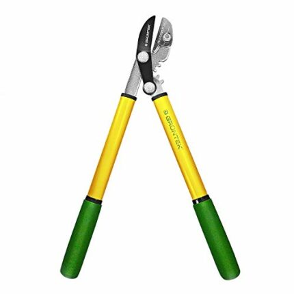 GRÜNTEK Anvil Pruning Loppers 470 mm, SHARP lopping shear GRIZZLY 470 mm, with Gear Drive cutting system. TWO in ONE Secateur and loppers !!