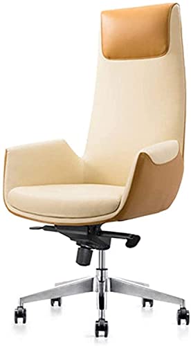 HJW Chairs Office Chairs Desk Chairs Managerial Chairs Executive Chairs Home High-Back Adjustable Swivel Desk Chair Armchair