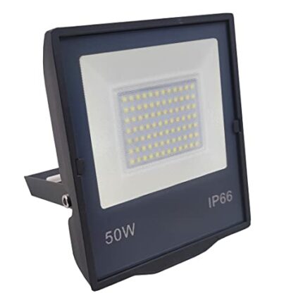 51buyoutgo LED Flood Lights Outdoor, IP66 Outdoor Flood Lights Mains Powered, 50W LED Floodlight, 6500K Garden Outdoor Floodlight, 5000LM Garden