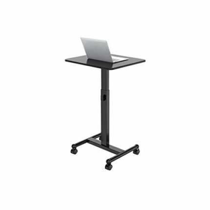 WALNUT Black Office Computer Desk, Folding Laptop Shelf Table Can Be Raised and Lowered