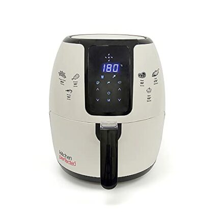 Kitchen Perfected® 4L XL Family Sized Digi-Touch AIRFRYER - Portable Fryer / Grill / Oven / Steamer Uses 80% Less Oil. 1500w Extra Large Power Ai
