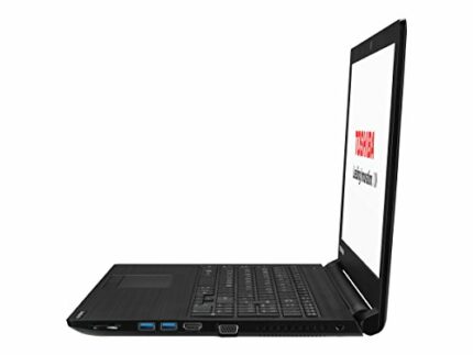 Toshiba PS562E-08X024OB Satellite Pro R50-C-12N 15.6-Inch Laptop (Black) - (Intel Core i5-5200U Processor, 4 GB RAM, 128 GB SDD, Intel HD Graphic