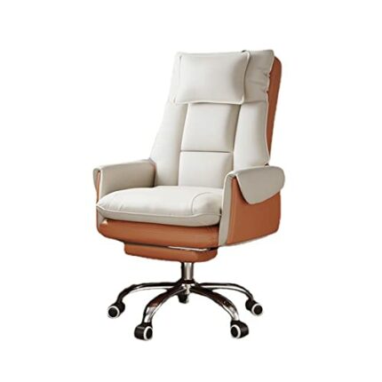 ZCMEB Sofa Office Chair, Gaming Chair Computer Chair Backrest With Footrest Reclining Swivel Chair