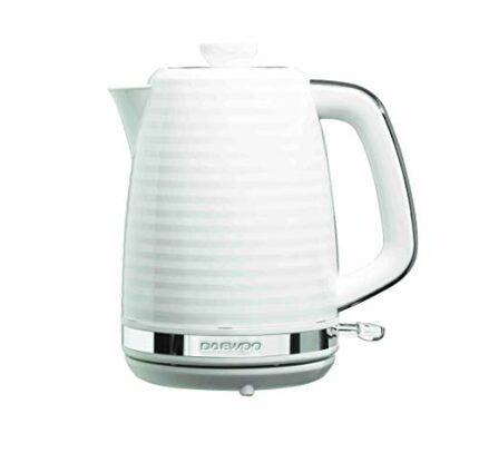 Daewoo SDA1970 Hive Textured Body Kettle with Concealed Heeating Element, Power On Indicator and Removable Filter, Automatic and Manual Switch Of