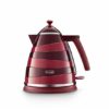 De'Longhi Avvolta Kettle, anti-scale filter, 1.7 Liters, 360° swivel base, KBAC3001.R, Red