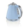 Swan SK19020BLN Retro Jug Kettle, Fast Boil, Easy Pour, 360 Degree Base, 1.5L, 3KW, Blue