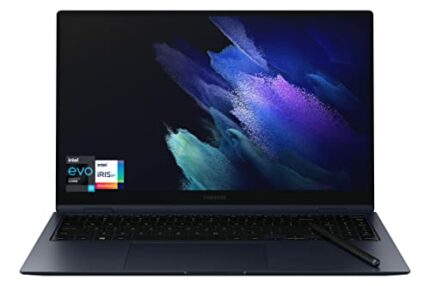 Samsung Galaxy Book Pro 360 Intel Evo i7 with Windows 10 Home 15.6 Inch Touchscreen Laptop 16GB RAM 512GB Storage Mystic Navy (UK Version) - FREE