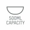 Taylor Compact Mechanical Kitchen Food Scales with Bowl - Weighs 500 g/1 LB Capacity, Precision Accuracy with Tare Function, White