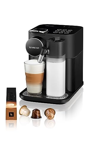 De'Longhi Nespresso Gran Lattissima EN640.B, Automatic Coffee Maker, Single-Serve Capsule Coffee Machine, Automatic Frothed Milk, 19 Bar Pressure