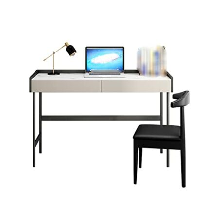 CZDYUF Rock Slab Desk Study Computer Desk Writing Desk Office Desk Small Study Table