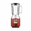 Westinghouse Retro Food Blender - 600 Watt Liquidiser Blender for Kitchen - Smoothie Maker with 1.5 L Glass Jug - Mixer Blender For Milkshake, So