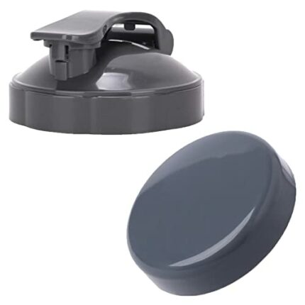 Flip Top to-Go Lid Stay-Fresh Resealable Lids Compatible with Nutribullet Accessories, Cup Lids Compatible with Nutribullet 600W/900W Blender Jui