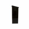 Sterling NPB02BK Thames Steel Newspaper Box - Black, 15 x 40 x 27.5 cm