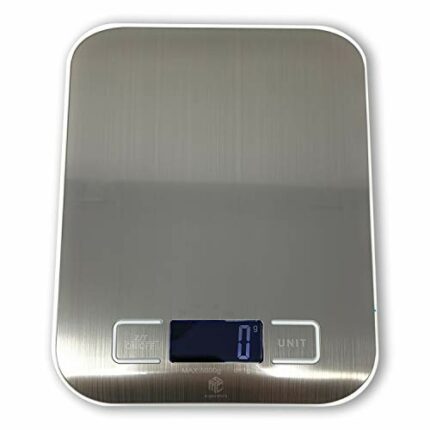 Kitchen Scales MSC Digital Electronic Coffee Weighing Scale for Cooking Baking High-Precision Food, Jewelry Weight Scales, LCD Display, Multifunc