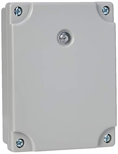BG Electrical Dusk-Till-Dawn Outdoor Weatherproof Light Sensor Timer Switch, IP55 Rated, Grey