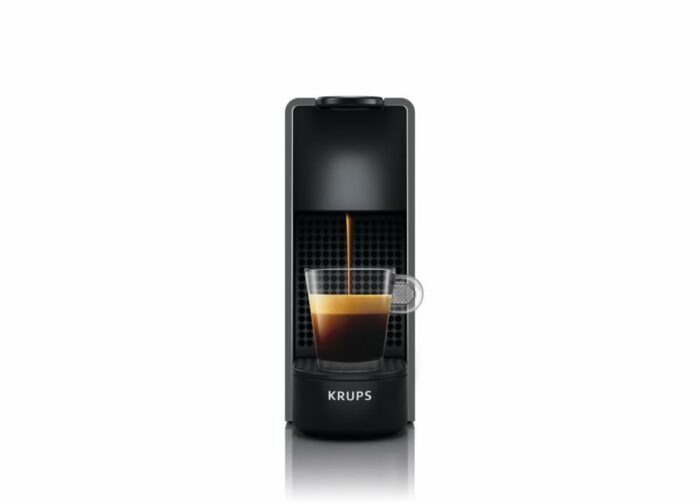 Krups Nespresso Essenza Mini Capsule Coffee Maker, 19-Bar Coffee Machine with 2 Coffee Programmes, Ultra-Compact Size and Auto-Off Function, 1450