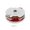4PCS Spool Line FLY021/513937190 Compatible with Flymo Lawnmower Replacement Parts Outdoor Power Tools Accessoires 11m Line Length 1.5mm Line Dia