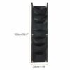 2 Pack Wall Planting Bags - 7 Pocket Hanging Vertical Wall Planter Planting Grow Bags for Indoor and Outdoor Use - Perfect for Balconies, Yards,