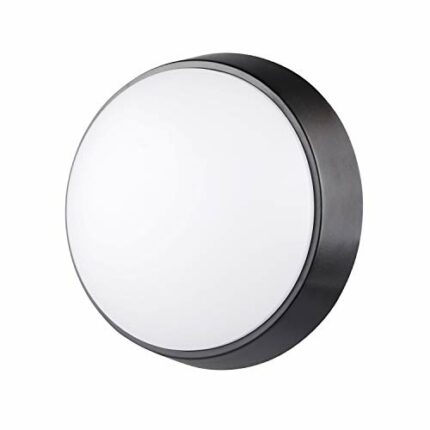 10W LED 4000K IP54 circular Wall Ceiling Mounted Round Dome Bulkhead Light Fitting lamp for Indoor, Outdoor, Bedroom, Bath, Hallway, Corridor, Ut