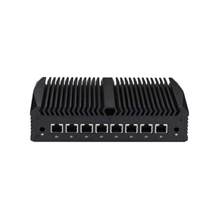 Kettop Business Pc Mi10110U8 19 Inch Rack Intel i3-10110U Comet Lake, Up to 4.1GHz AES-NI (16GB RAM 128GB SSD WIFI) Fanless,8 Intel I225-V 2.5 Gi