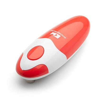 Kitchen Mama Can Opener Electric Auto Tin Opener for Seniors with Arthritis, Battery Operated Hands Free Operation Automatic Auto Can Openers, Ha