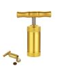 T Pollen Press Tool Pollen Press Kief Heavy Duty Pollen Presser T Press Handle Tool Metal Aluminum Compressor T Shape Handle Tool for Pressing He