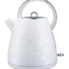 T4tec Quirky range British designed Fast Boil Kettle - White- TT - KT847UKWT