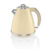 Swan SK19020BLN Retro Jug Kettle, Fast Boil, Easy Pour, 360 Degree Base, 1.5L, 3KW, Blue
