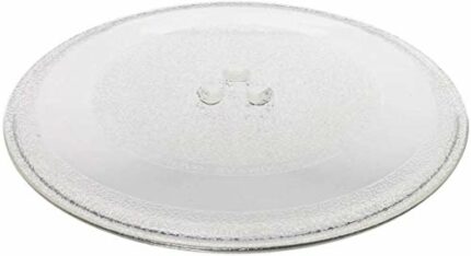 Utiz Universal Microwave Turntable Glass Plate with 3 Fixers Points, 255 mm