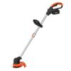 XH&XH Cordless Brushcutter 21V Lawn Mower Wire Lawn Trimmer Lightweight Lawn Trimming Tool with Telescopic Battery for Garden Weed Cleaning