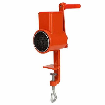 Manual Grain Nuts Grinder Aluminum Alloy Hand Cranking Grinder Milling Machine for Nuts Grain Corn Wheat Oats