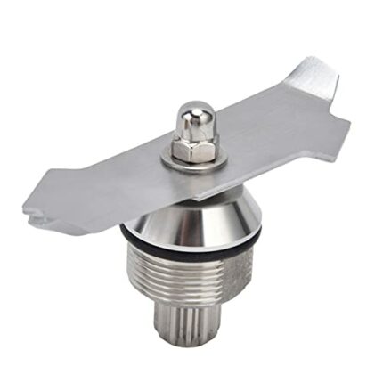 Blender Blade Replacement, 2-Leaf Juicer Replacement Blade, Blender Replacement Parts, Compatible with Vitamix Blender Advance RS Blade, Stainles