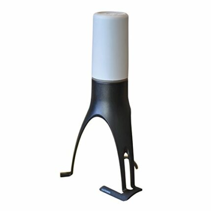 Stirrtime - timed Automatic Stirrer - Food Stirrer with Nylon Legs, Dishwasher Safe, 3 Speed, 10 min Timer. Kitchen Accessory and Tools - Grey