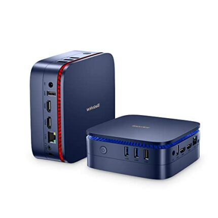 Blackview MP60 Mini PC,8GB RAM 256GB M.2 SSD Intel 11th Gen N5095(up to 2.9GHz), Mini Desktop Computers, Windows 11 Pro,Dual-Band Wi-Fi,BT 4.2,HD