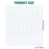 100Pcs Plastic Plant Hanging Labels for Outdoor Plants & Trees, Waterproof Garden Wrap Around Hanging Tree Labels Tags Adjustable (21x2cm), Plant