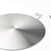 2020 Newest Heat Diffuser Stainless Steel Induction Adapter Plate Removable Handle Coffee Milk Cookware Induction Hob Heat Cooking Diffuser for E