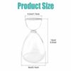 YWNYT Avocado Seed Starter Vase, 2Pcs Avocado Seed Sprout Starter Avocado Vase Pot for Growing Planter, Avocado Tree Growing Kit Glass Vases Seed